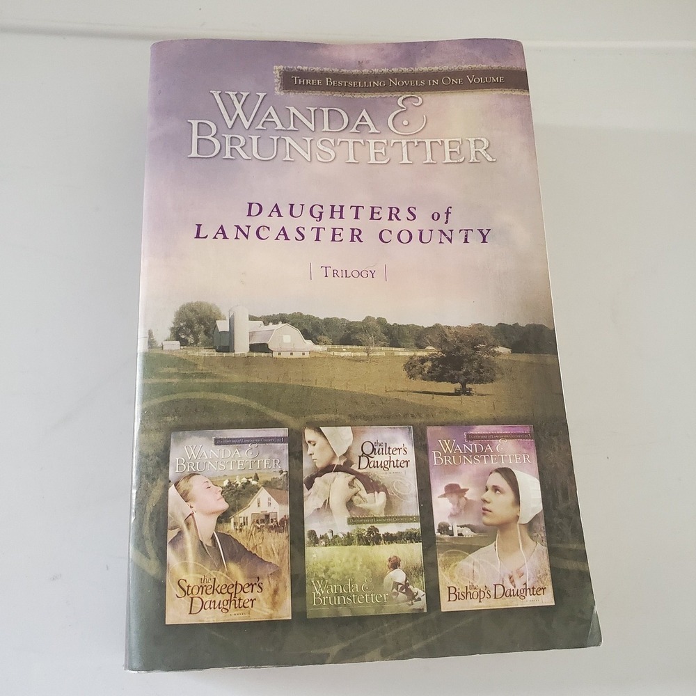 Wanda E Brunstetter Daughters of Lancaster County Trilogy Amish Romance 3-in-1